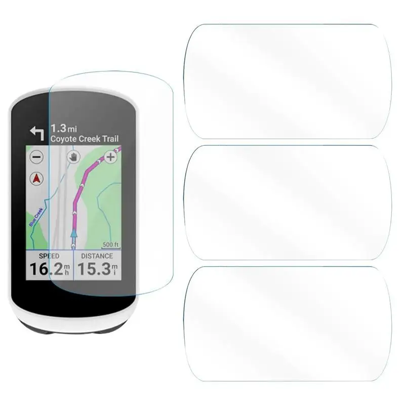 

Tempered Glass Protective Film Guard For Garmine Edge Explore2 Cycling GPS LCD Display Screen Anti-Scratch Protector Cover 3PCS
