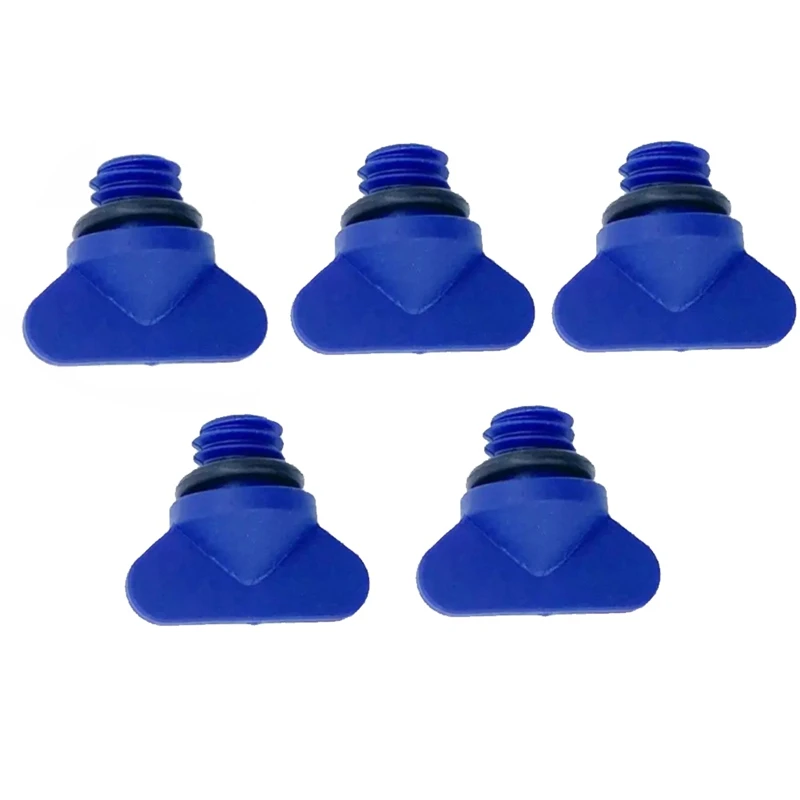 5Pcs Manifold Engine Block Drain Plug Kit Replaces Sierra 18-4226 For Mercruiser 22-806608A02 Compatible With GLM 13992