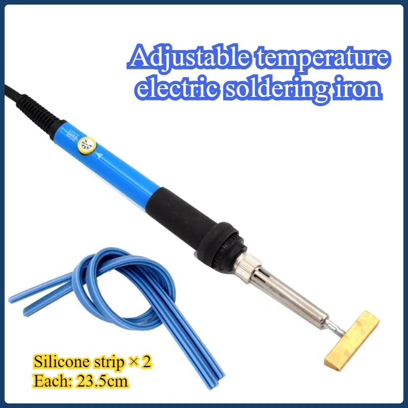 

Паяльник с Т-образной планкой, 60 Вт, комплект паяльника для склеивания для ЖК-дисплея, пиксельный ремонт, портативные инструменты для сварки олова