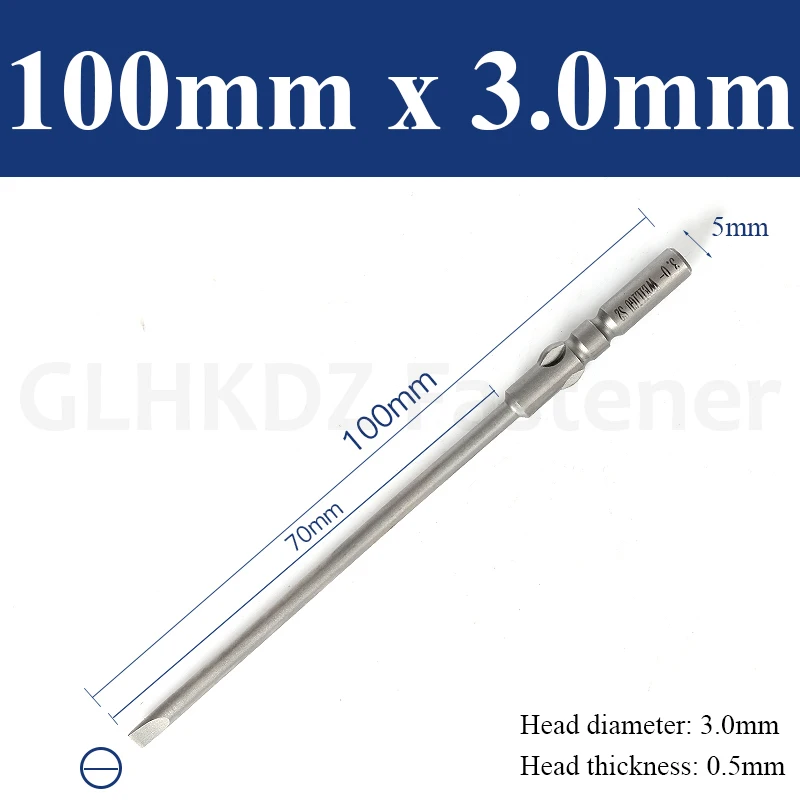 GooBetter электрическая шлицевая отвертка 801 1,6-5,0 мм стальная