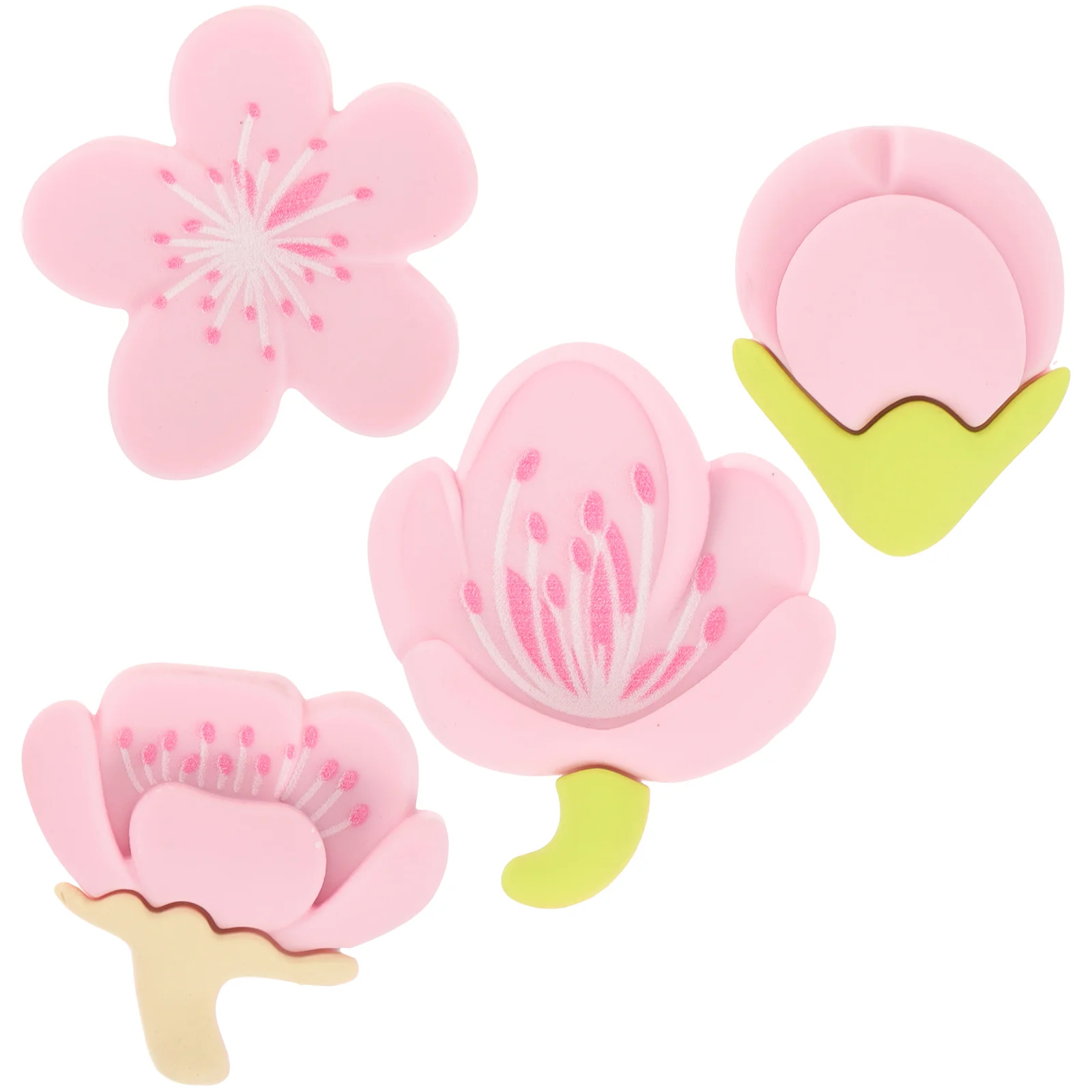 

4pcs Replacement Rubber Whiteboard Magnet Fridge Magnet Rubber Locker Magnet Whiteboard Magnet