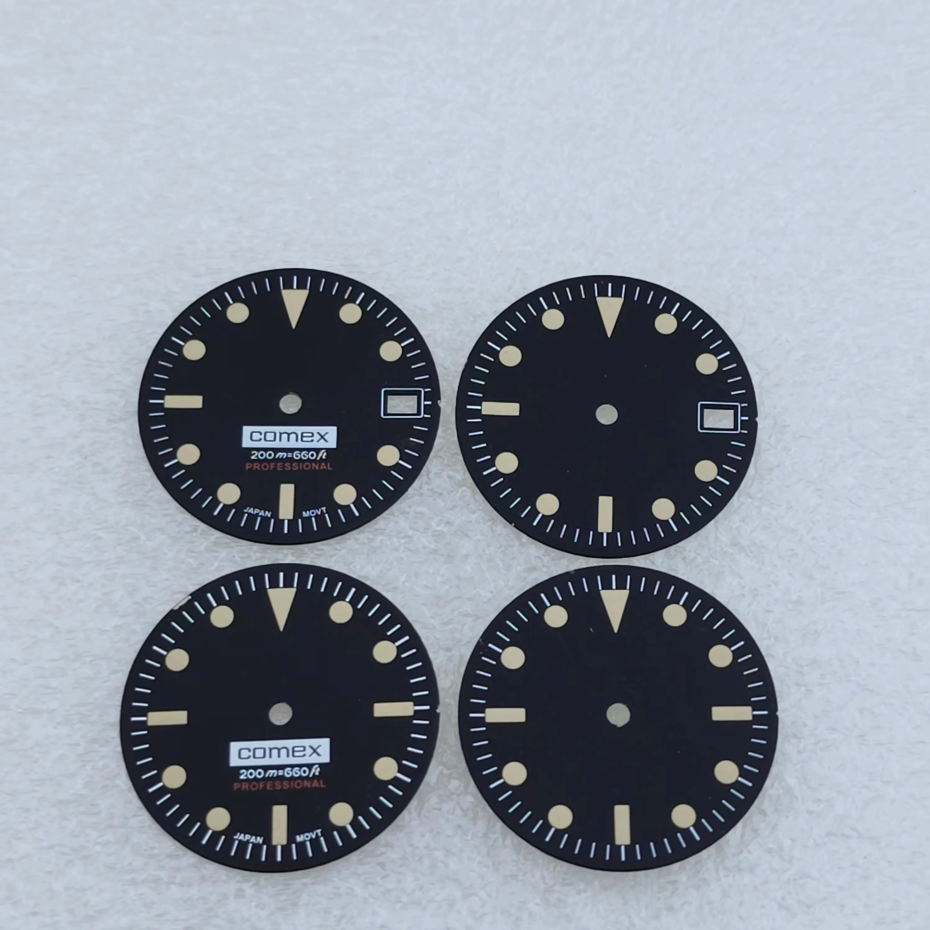 

28.5 Mm Vintage Design Multicolor Luminous Dial For Nh35 Nh36 Automatic Movement