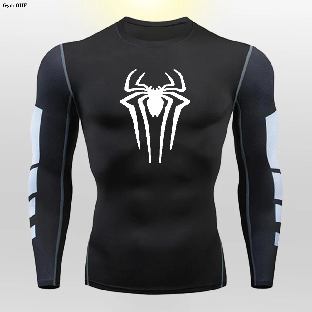

Мужские футболки с супергероями, компрессионные футболки, мужские колготки Рашгард, футболка для бодибилдинга, тренировок, бега, тренажерного зала, фитнеса, Джерси для сухой посадки
