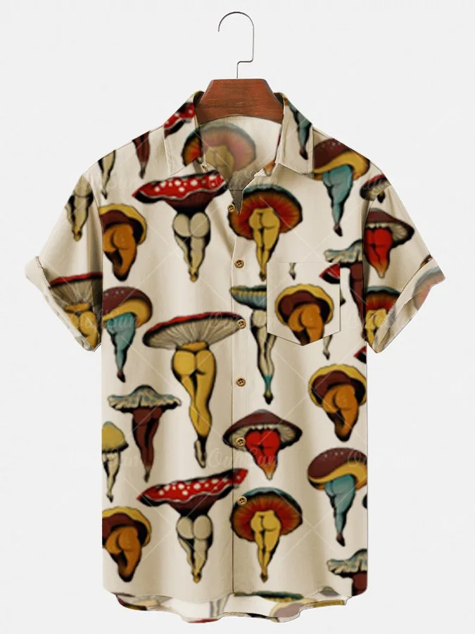 

Oversize Summer 2023 Trend Social Male Shirt With Fish Korean Style Cardigans Summer Clothes for Men Clothings Mens Work Shirts