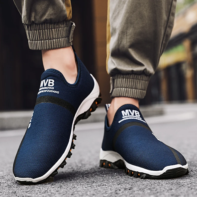 Summer Mesh Men Shoes Lightweight Sneakers Men Casual Walking Shoes Breathable Slip on Mens Loafers Walking Zapatillas Hombre 6