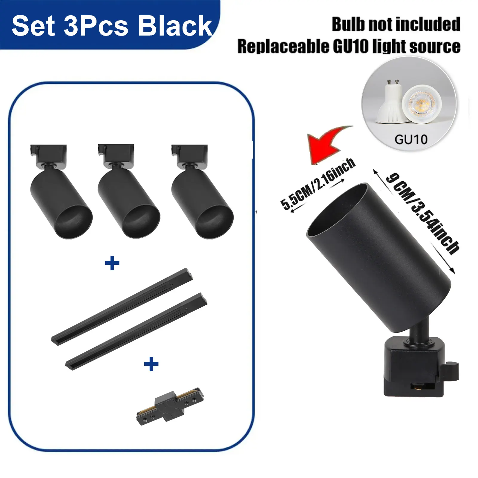 

Трековые светодиодные светильники GU10 для дома