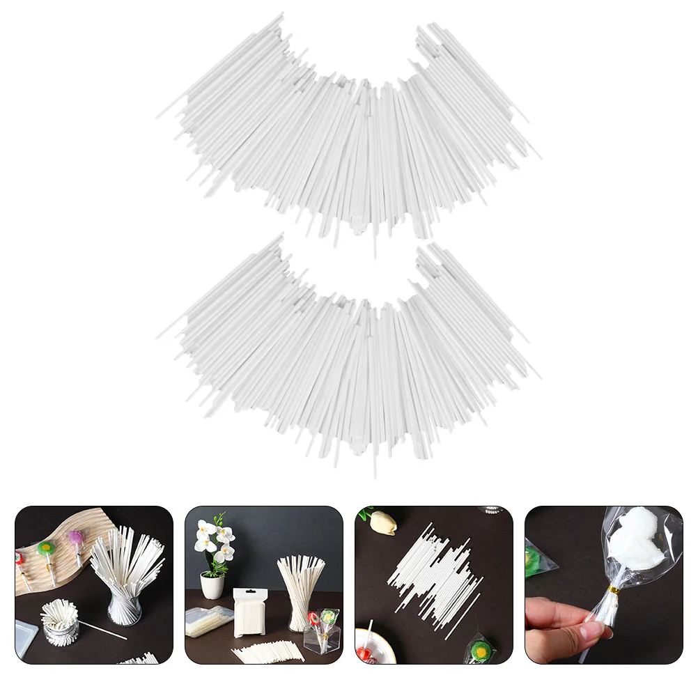 

200Pcs Sticks Lollipop Holder Lollypop Stick for Candy Diy