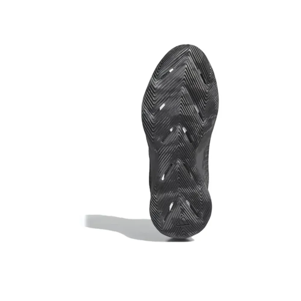 Мужские баскетбольные кроссовки Adidas Original Black Grey A.E.1 с амортизирующим и