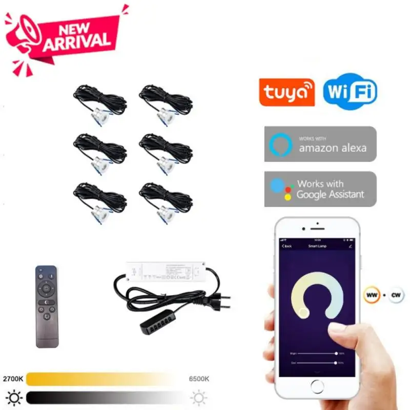 

Мини-светильник Tuya с регулируемой яркостью для кухни, 3 Вт