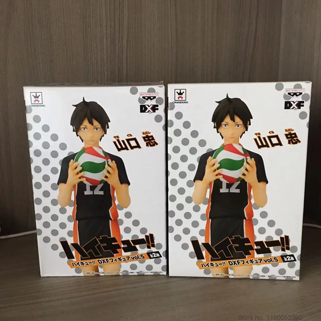 

bandai New Arrives In Stock Original BP Haikyuu Kei Tsukishima Tadashi Yamaguchi Model Toy Anime Figure