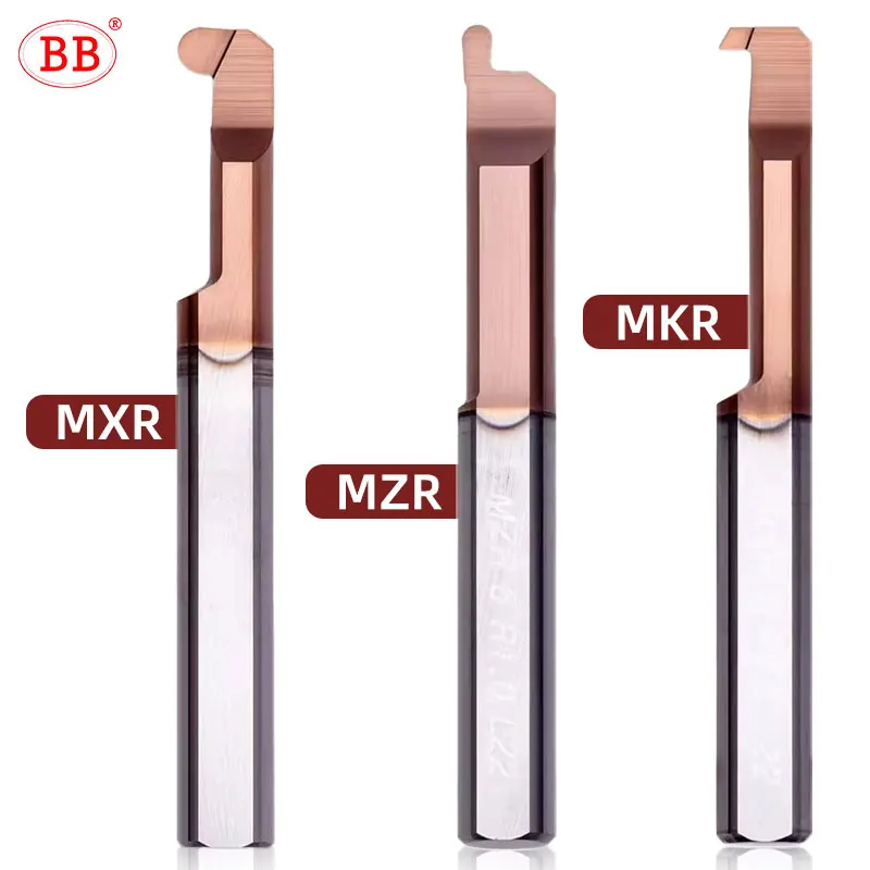 BB MKR MZR DIY Round Grooving Cutter MXR Boring Auto Lath Small Hole Modular Bar