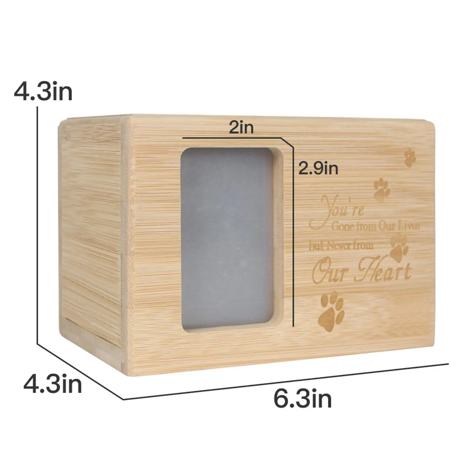 

Урны для кремации домашних животных, замечательная деревянная коробка с фоторамкой для кошек и собак