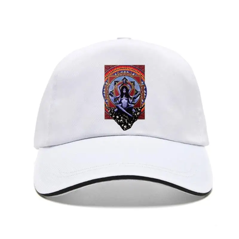 

Indian Goddess of Power Kali Chest Logo Men's Bill Hat Kaali Hindu Hipster Baseball Cap Cotton Black Golf women Hat