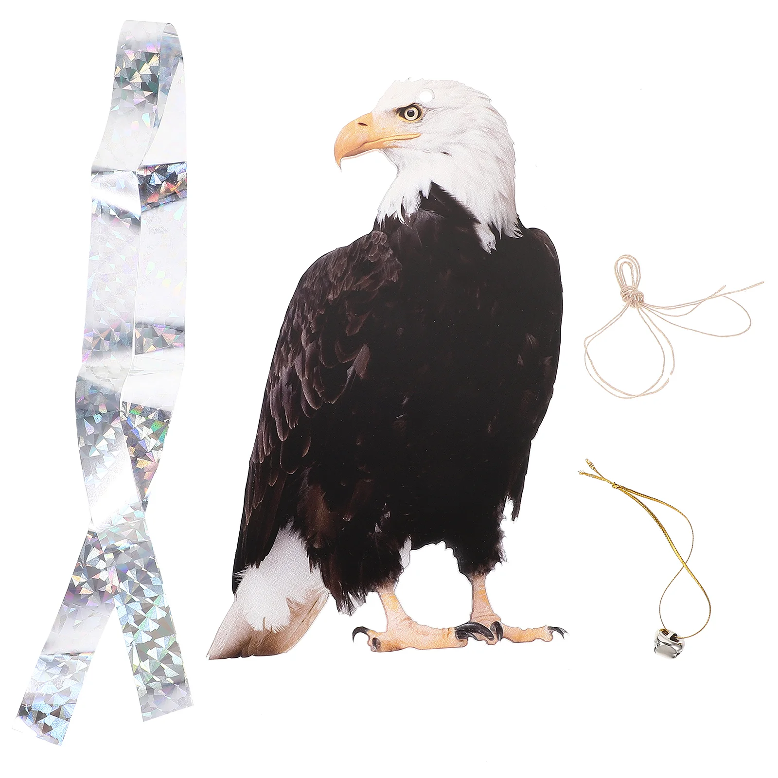 

2 комплекта, Декоративные Вращающиеся элементы для отпугивания птиц