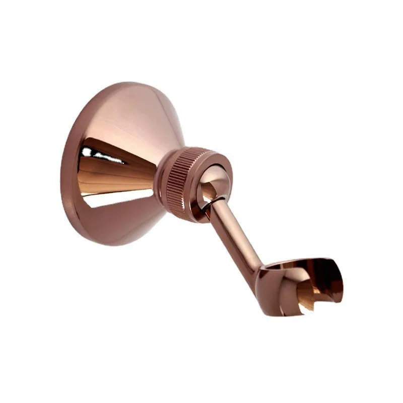 Настенный держатель для душа крепление из твердой латуни с черным покрытием