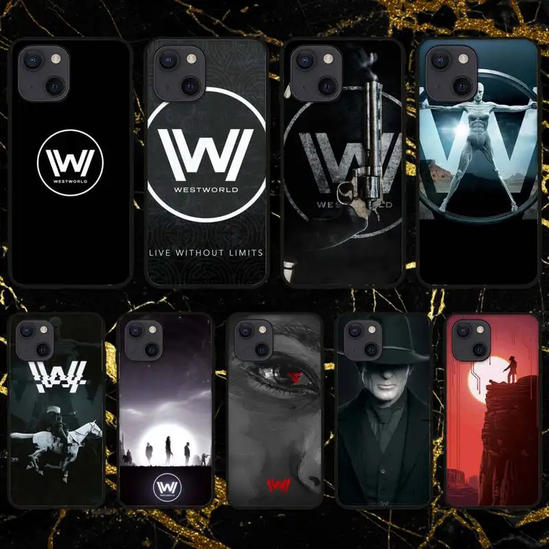 Чехол для телефона с изображением из фильма W-westworld iPhone 11 12 Mini 13 Pro XS Max X 8 7 6s Plus 5 SE XR -