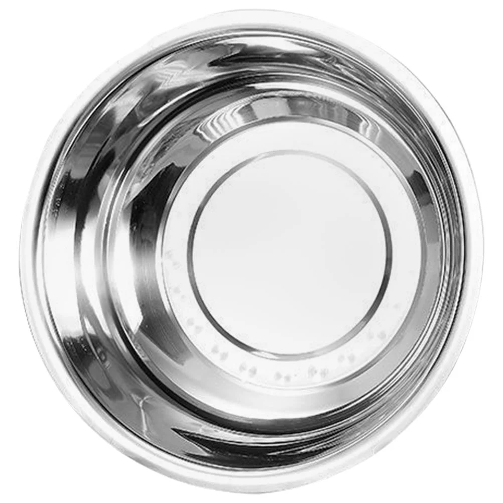 

Stainless Steel Vegetable Basin Mixing Bowl Metal Bowls Oversized Kitchen Large