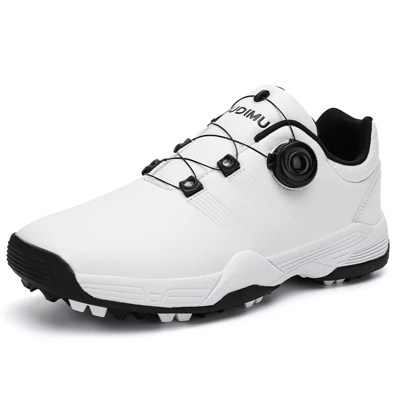 

Golf shoes men's and women's new fixed nail button new waterproof comfortable breathable sports golf men's shoes