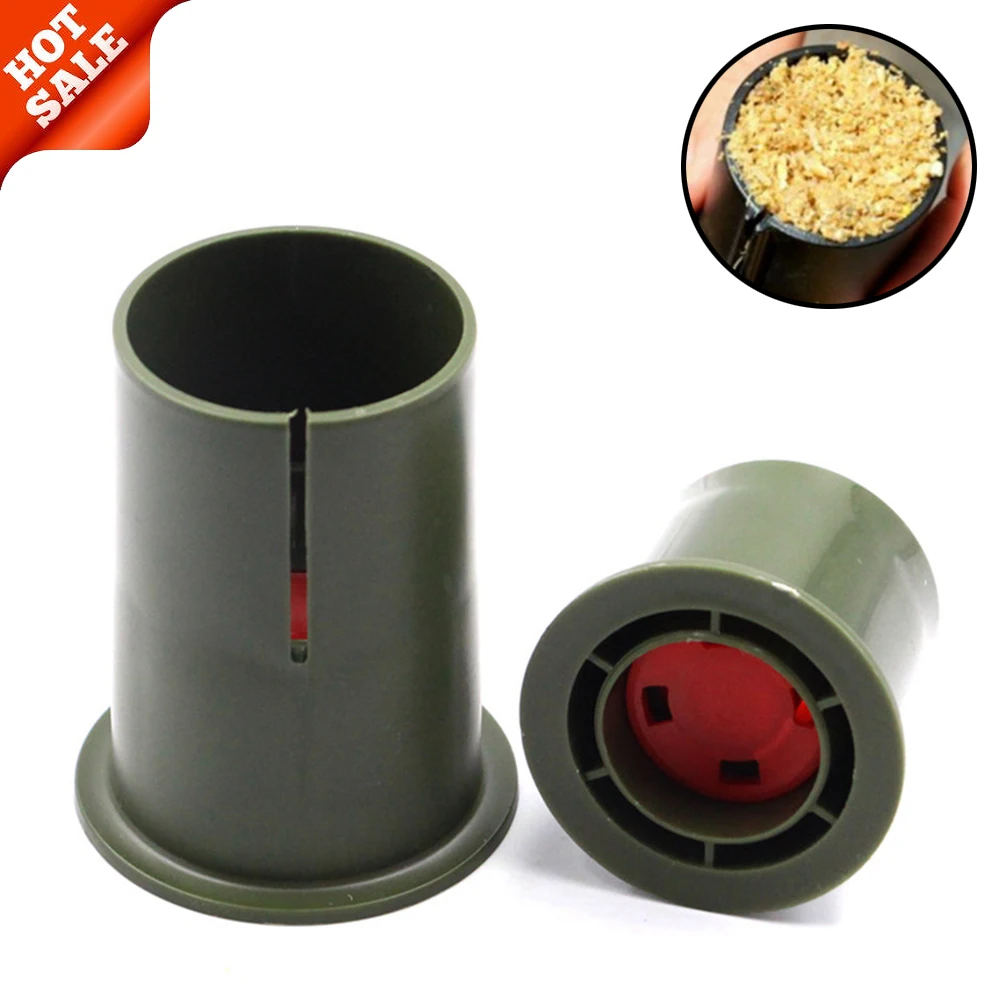 

40MM Fishing Lure Ball Shaper Ground Bait Ball Portable Carp Maker Fishing Tackle Equipment Feeder Bait Making Accessories