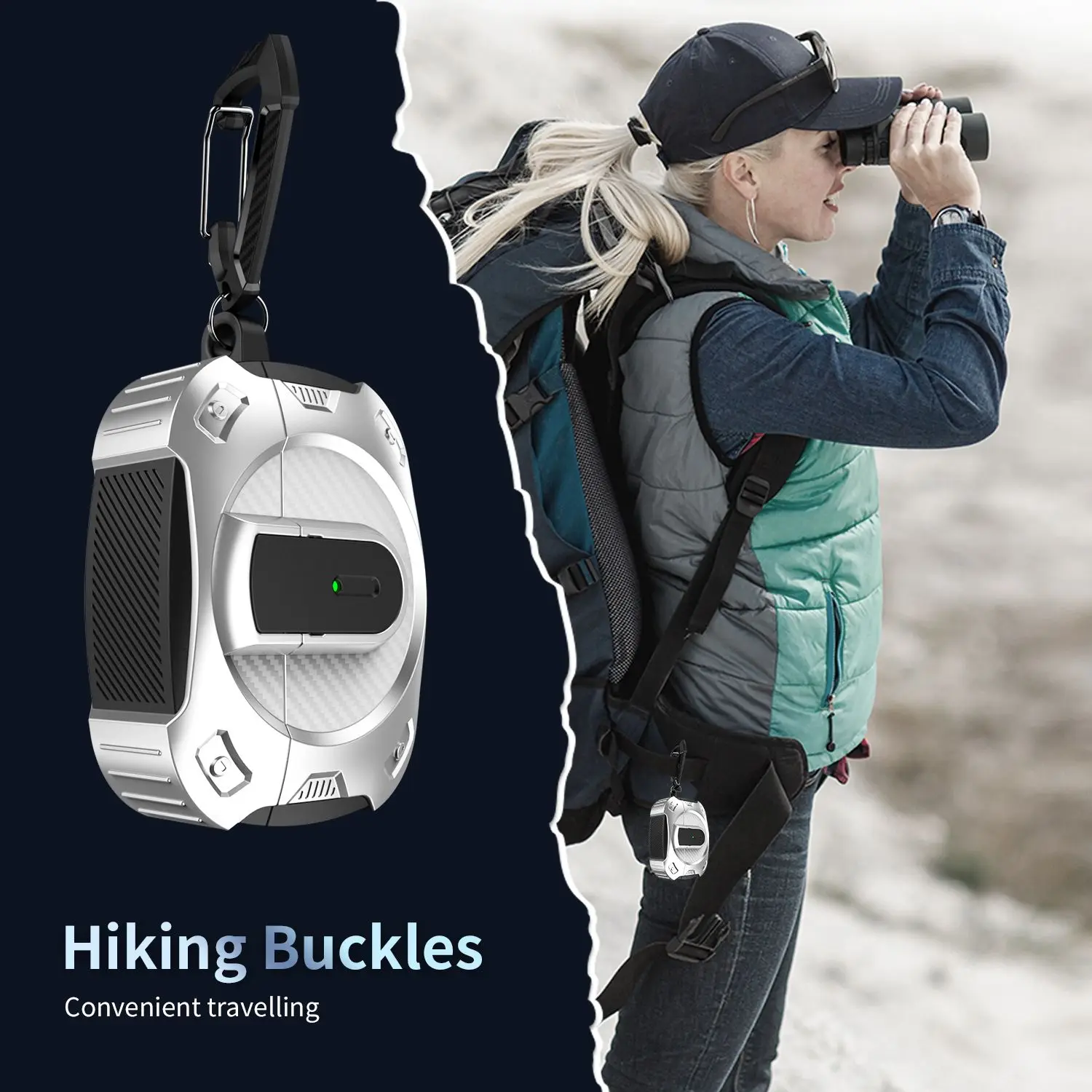 Противоударный чехол для наушников Apple Airpods Pro 2 1