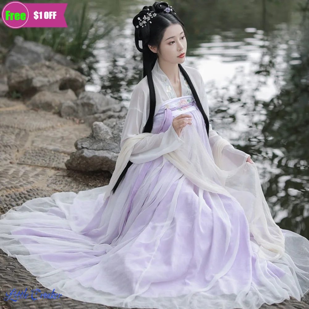 

Beautiful Hanfu Chinese Traditional Dress Hanfu Women Fairy Princess Cosplay Women's Clothing Carnival Costumes Dress Set