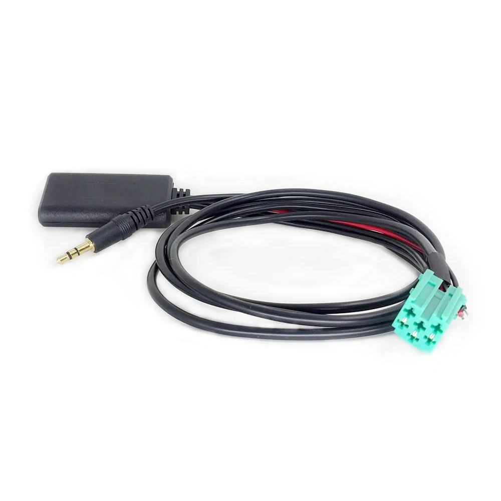 

Автомобильный радиоприемник, мини-адаптер с Bluetooth и AUX, разъем ISO, 6 контактов, для Renault Megane Clio