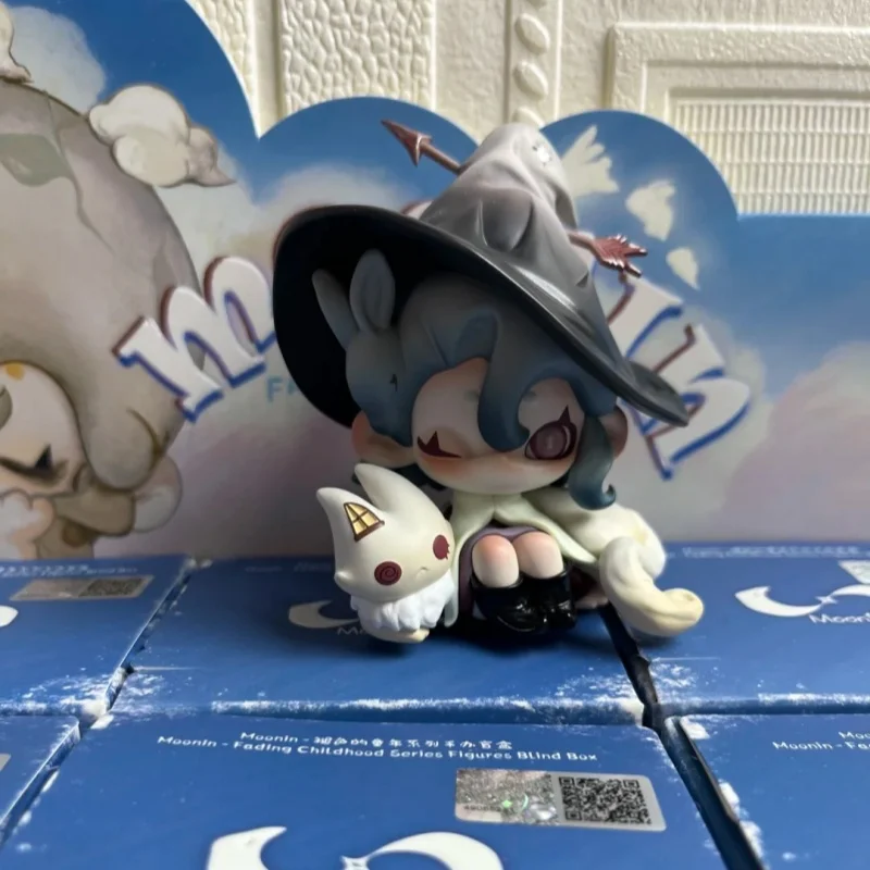 Фото Оригинальные фигурки Toptoy Moonin Fading Series в слепых коробках, коллекционные игрушки, загадочные коробки, милые модели, модные игрушки, сюрприз, подарок на день рождения №2