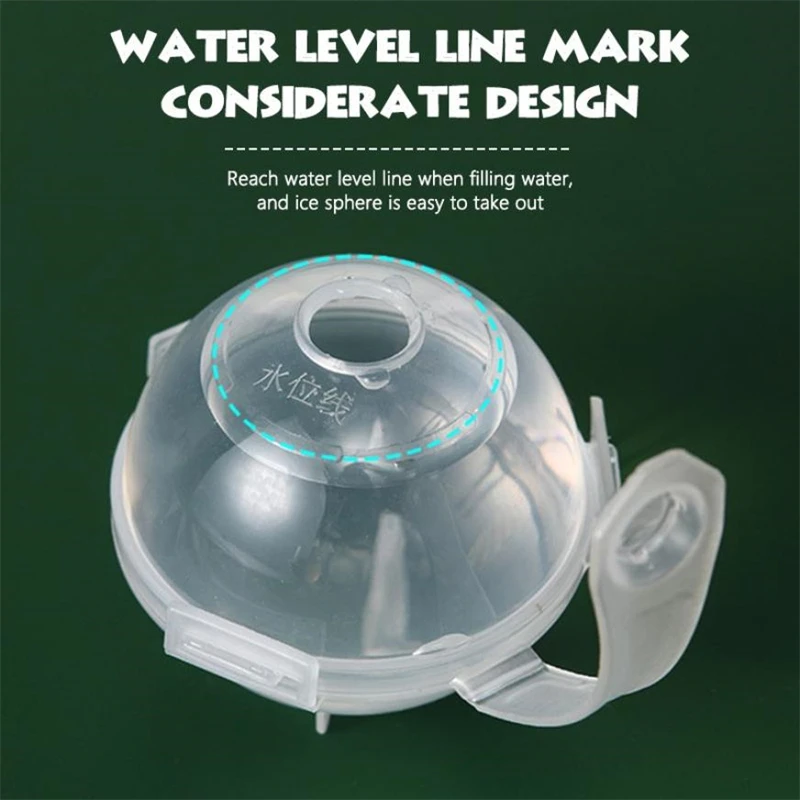 

2/4/5PCS Whiskey Ice Hockey Mould Plastic Ice Maker Mold Home Diy Ice Cream Maker Round Ice Mould