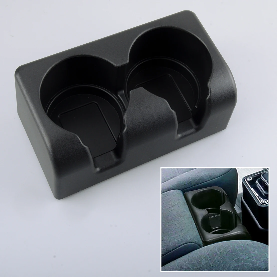

Bench Console Seat Cup Holder Insert Drink 89039574 Fit for GMC Canyon Chevrolet Colorado 89039575 2004 2005 2006 2007 2008-2012