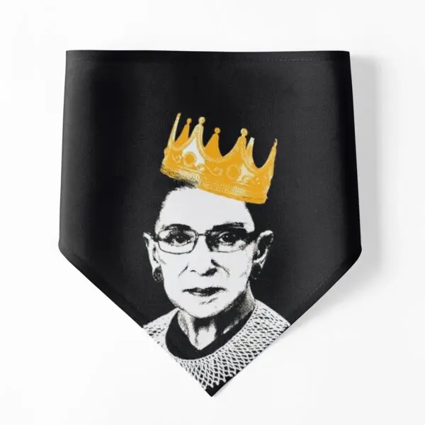 

Notorious Ruth Bader Ginsburg Dog Bandanas Cat Christmas Scarf Collar Accessories Costume Kerchief Print Supplies Pet