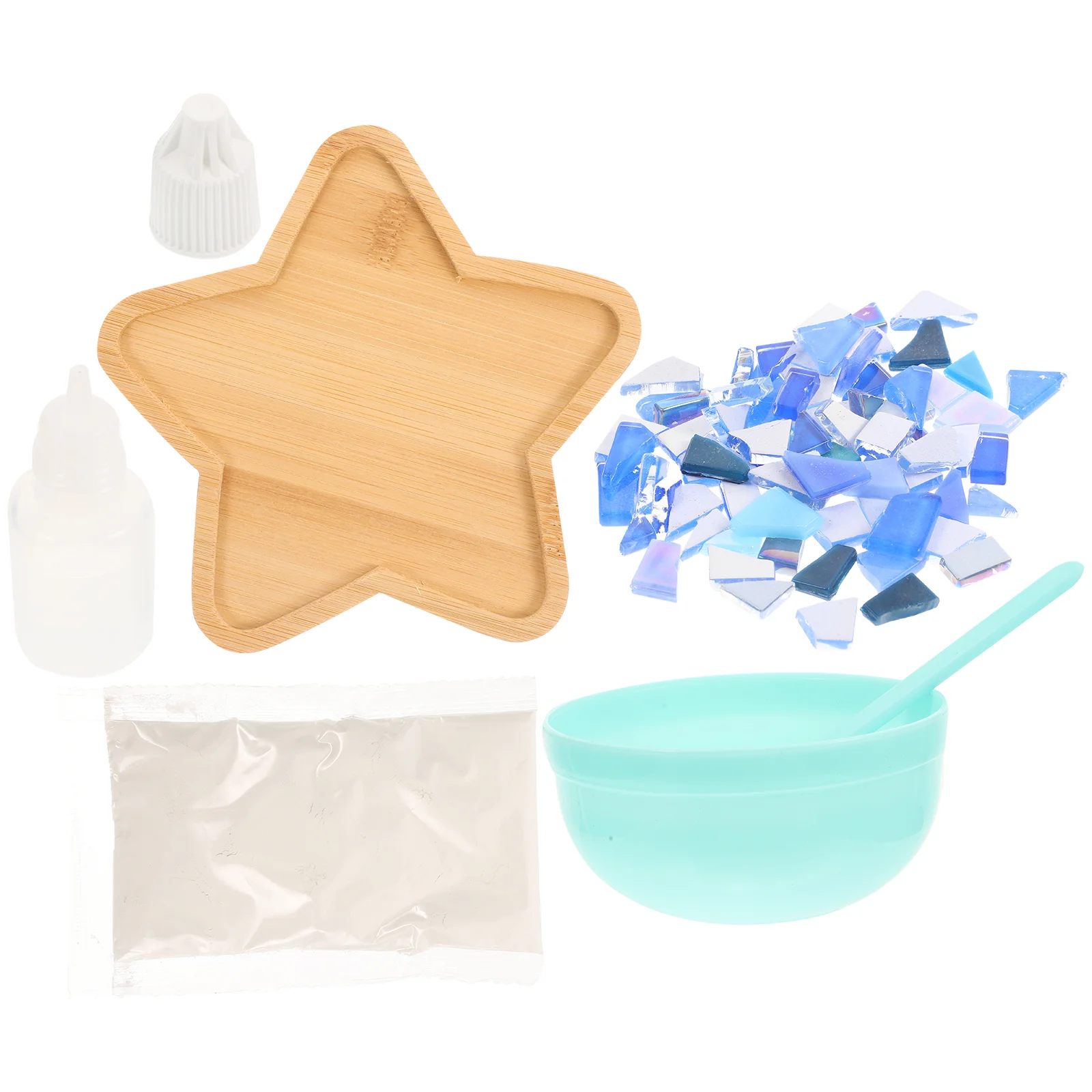 

Coaster Diy Cupmosaic Tray Kit Personalizedplacemat Pad Making Material Pot Package Wooden Succulent Set Cushion Decal Tile