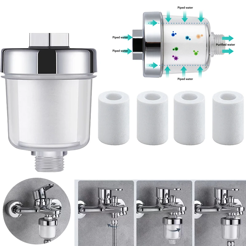 

Выпускное отверстие для воды стандартный фильтр для смесителя фильтр для душевой лейки для кухни ванной комнаты фильтр из полипропилена и ...