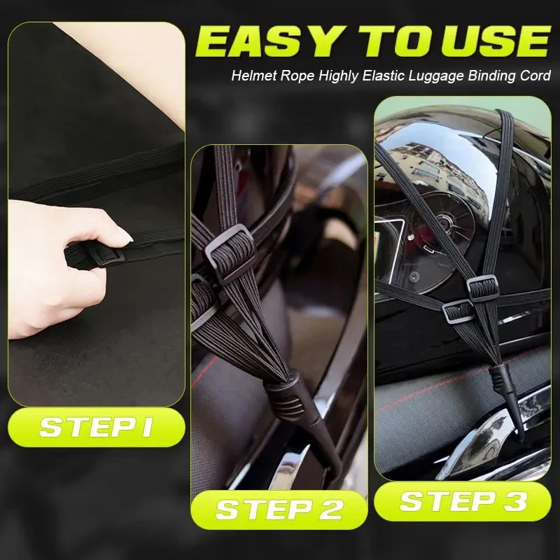 60/90/120 см ремни для мотоциклетного шлема аксессуары мотоциклов крючки багажа
