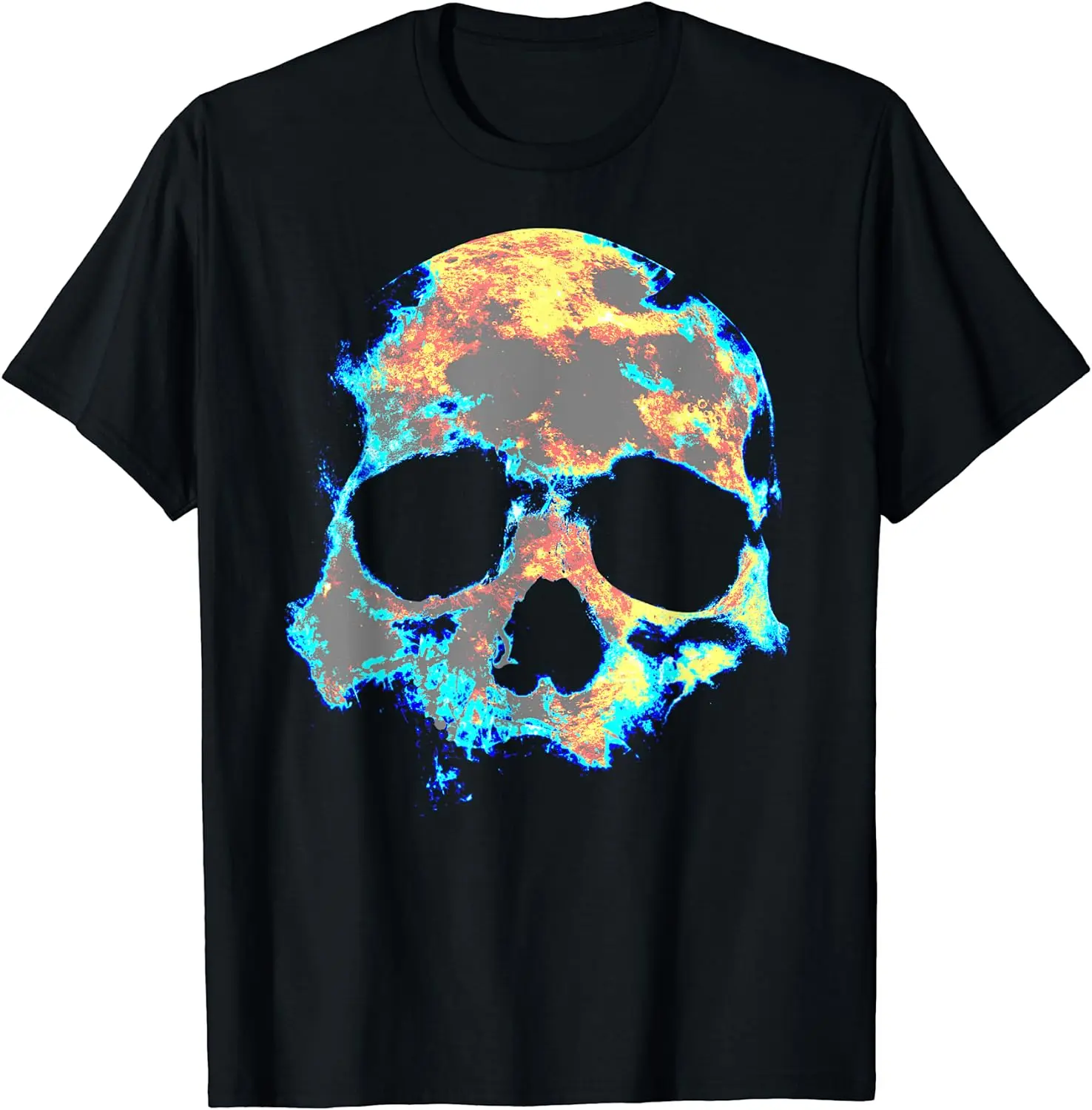 

Dead Men Skull Death Skeleton Head Bones Cool Skulls Gifts T-Shirt Cotton Daily Four Seasons Tees Harajuku Men Clothing Graphic