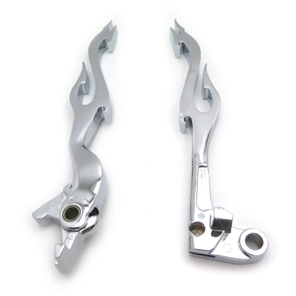 Фото Рычаг тормозной муфты мотоцикла с пламенем для Yamaha YZF 1999-2004 R1/R6, 2006-2010 R6S, 2001-2005 FZ1 FZS1000 №4
