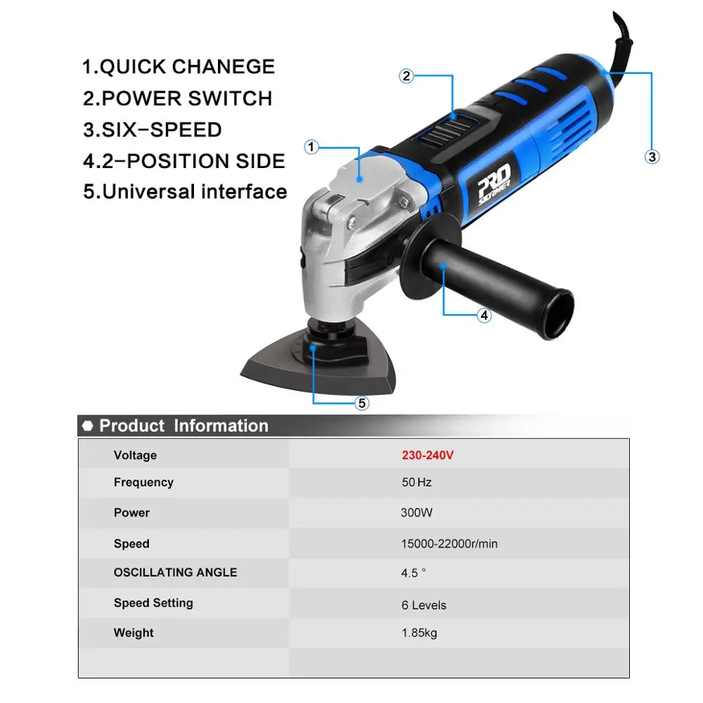 Осциллирующий многофункциональный инструмент Реноватор электрическая пила для