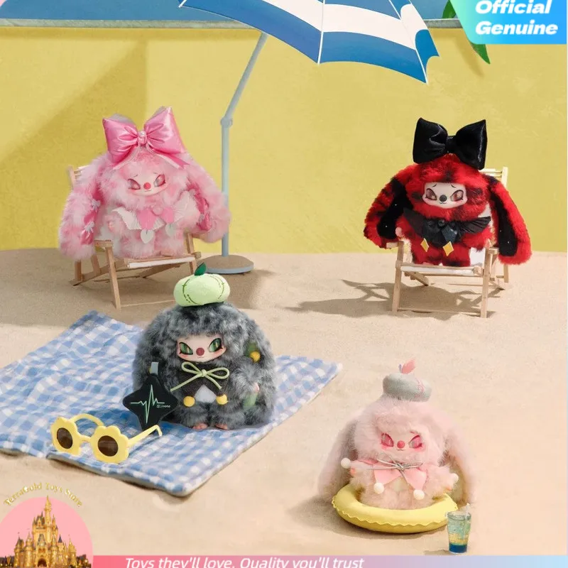 Фото Новые оригинальные плюшевые брелоки-куклы SiiNONO Hang A Mood Series Blind Box, подвески, модные коллекционные украшения, праздничный подарок №3