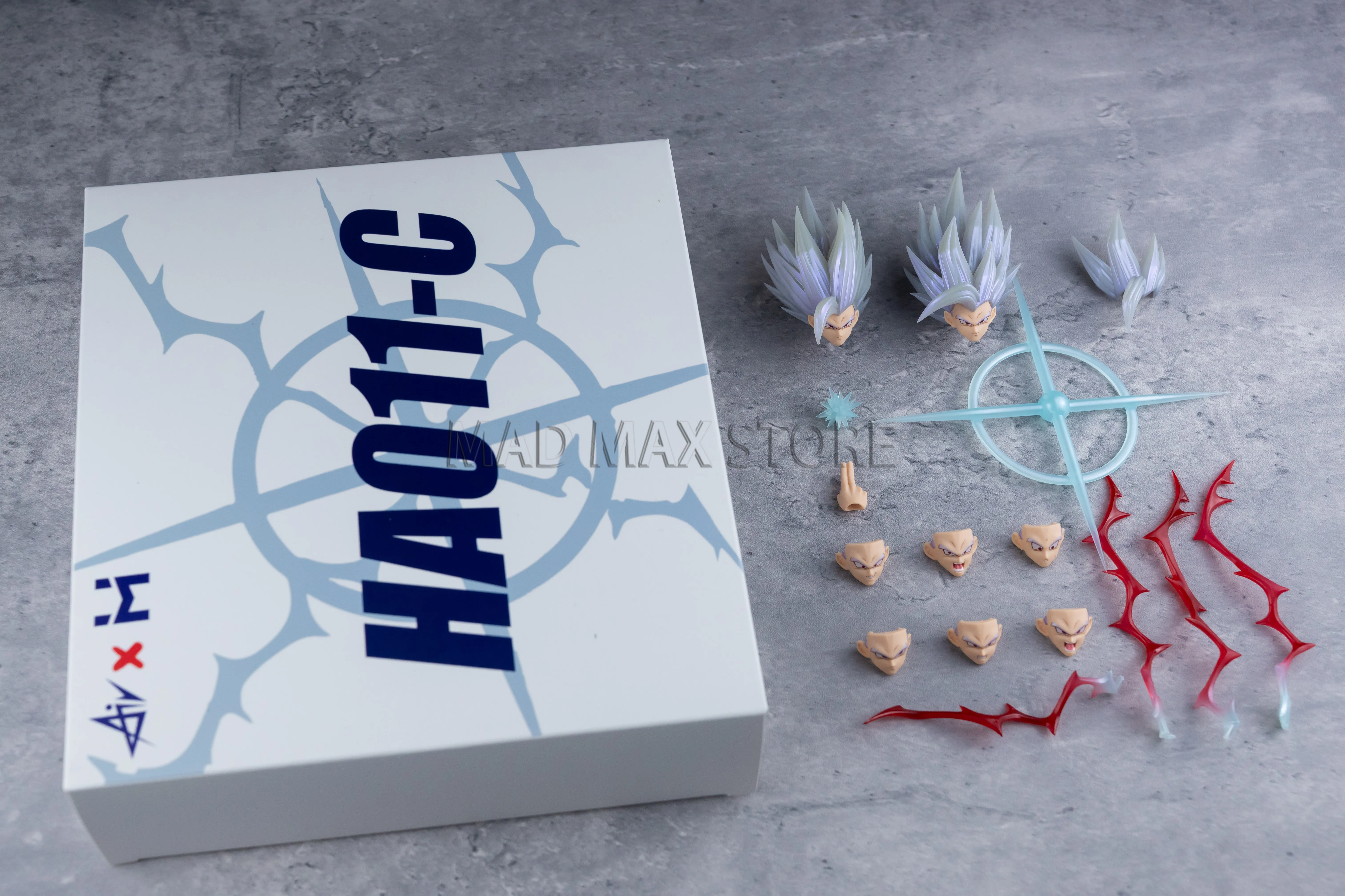 HA011HM HA011A-B-C Dragon Ball Z SHF SSJ Beast Son Gohan: Сменные головы и аксессуары для фигурки, аниме-фигурка, игрушка из ПВХ (art.: 3920da7fa7901) - 3920da7fa7901