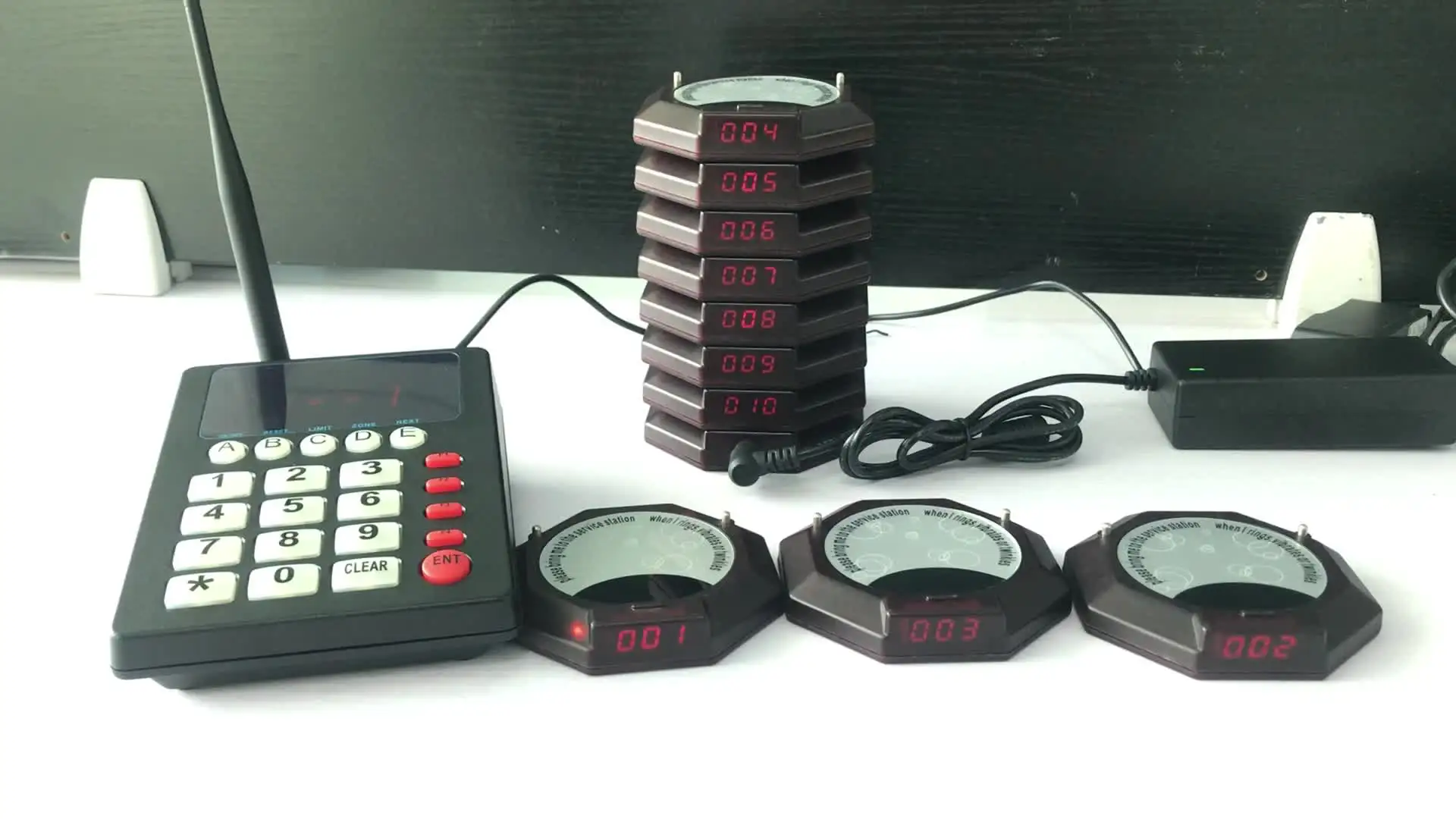 

433.92mhz Restaurants Cafes Pager Vibrating Bell