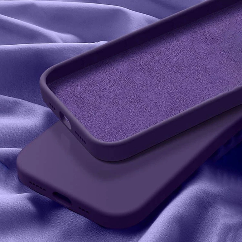 Чехол для ми 13T 13 T Mi13T про роскошные квадратные жидкие силиконовые чехлы