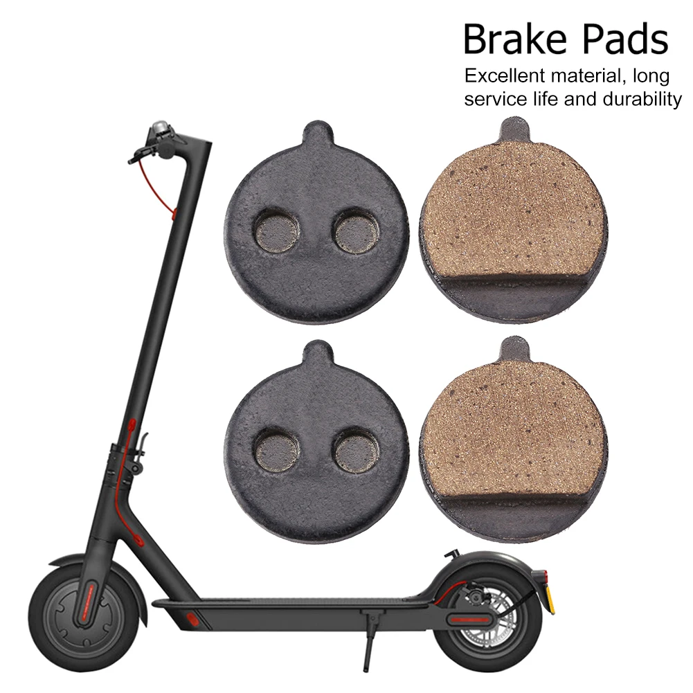

2Pair Brake Pads Replacement Parts for KUGOO M4 PRO electric Scooter Folding KickScooter Caliper Brake Disc Braking Parts