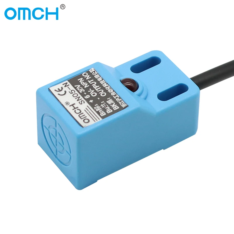 OMCH A CLASS ASN04-N DC NPN датчик приближения Индуктивный бесконтактный переключатель с защитой от короткого замыкания 4 мм 3 провода 6-36 в/DC