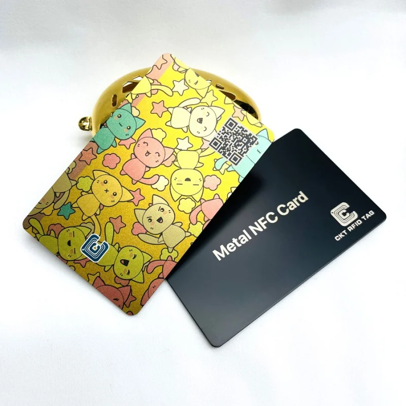 

CKTRFID 144 байт Smart Digital Business Metal Card Nfc