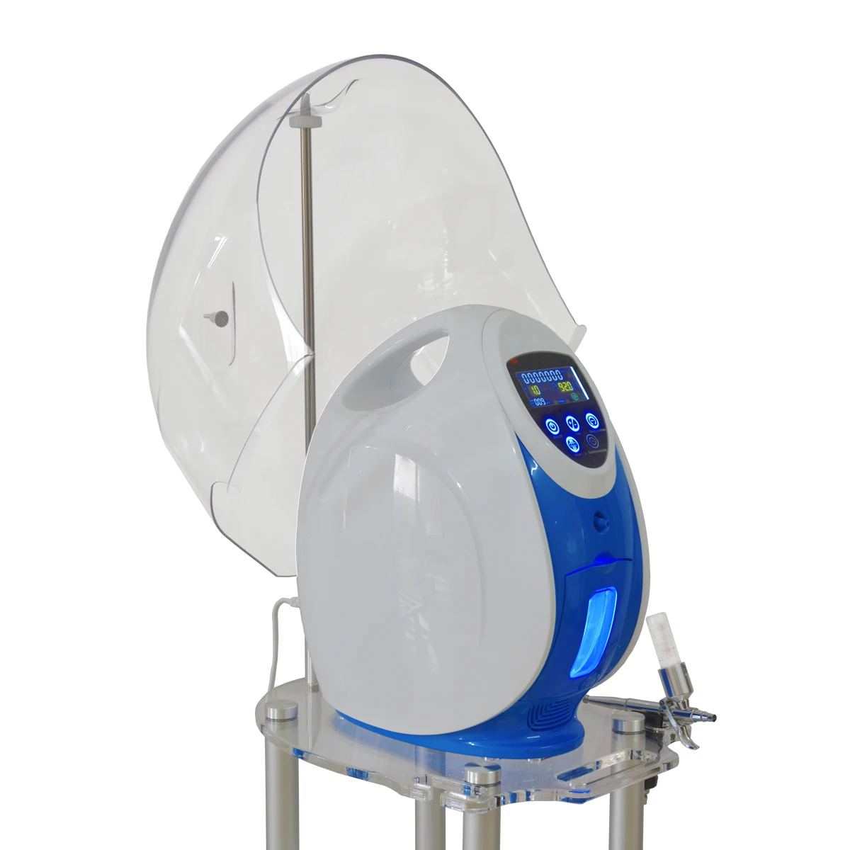 

Oxygen Spray Facial Oxygen Dome Mask Beauty Machine with Trolley