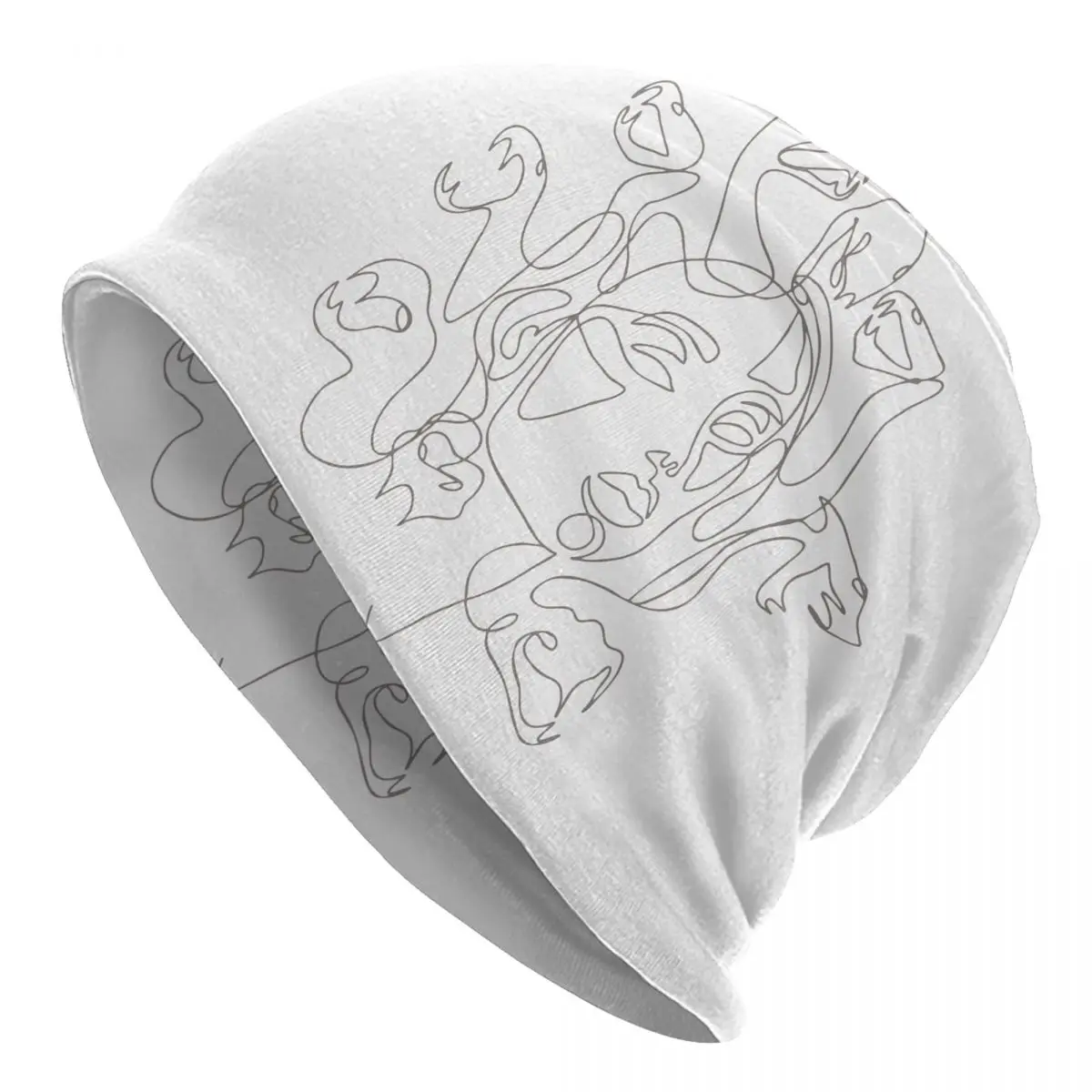 

Medusa Greek Mythology Skullies Beanies Hats Hip Hop Unisex Outdoor Caps Warm Dual-use Bonnet Knitting Hats