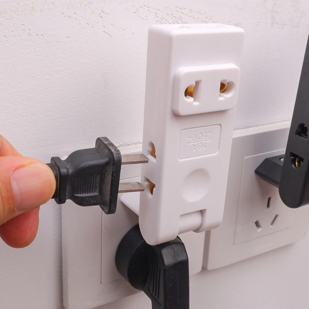 Евророзетка поворотная электрическая розетка настенный адаптер вращение на 180 °