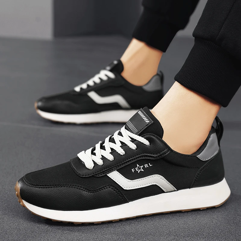 

2023 New Fashion Men Shoes Sneakers White Mens Sneakers Outdoor Breathable Men Casual Shoe 2023 Summer Lightweigh Man Tenis Shoe