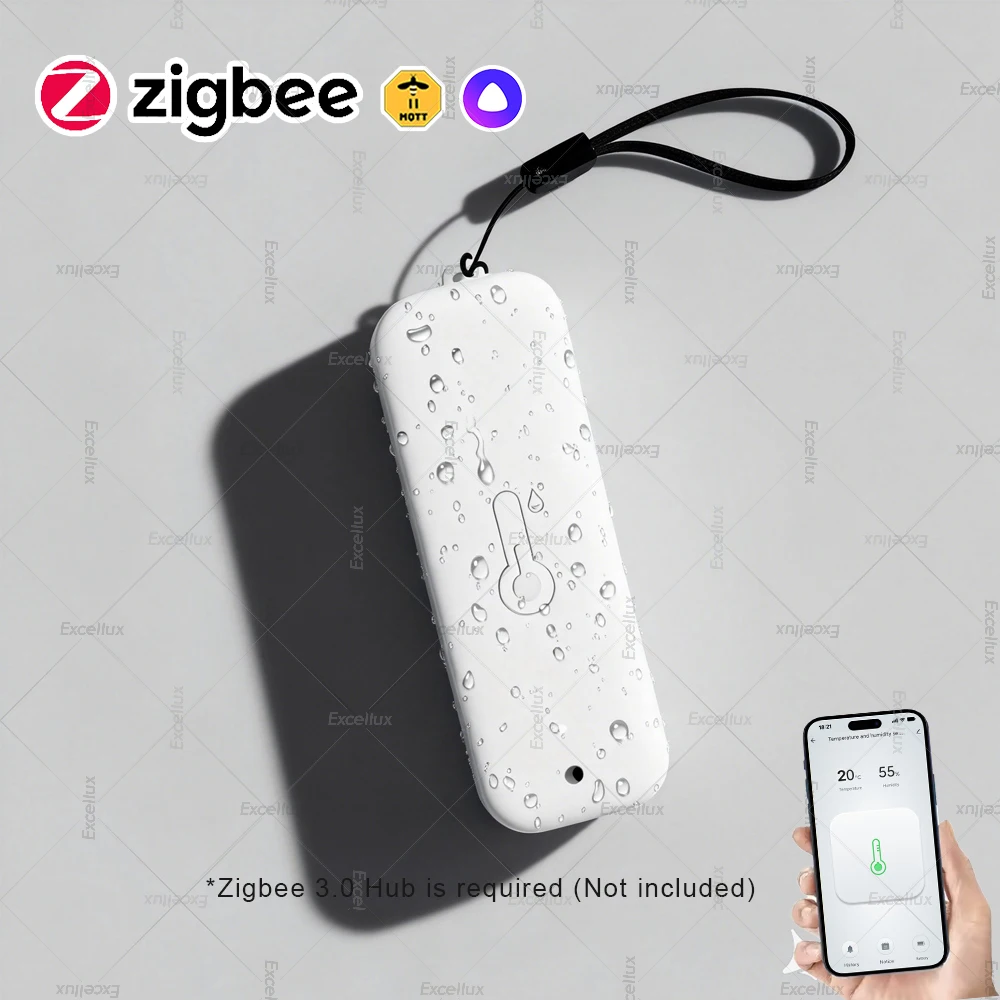 

Датчик температуры и влажности Zigbee