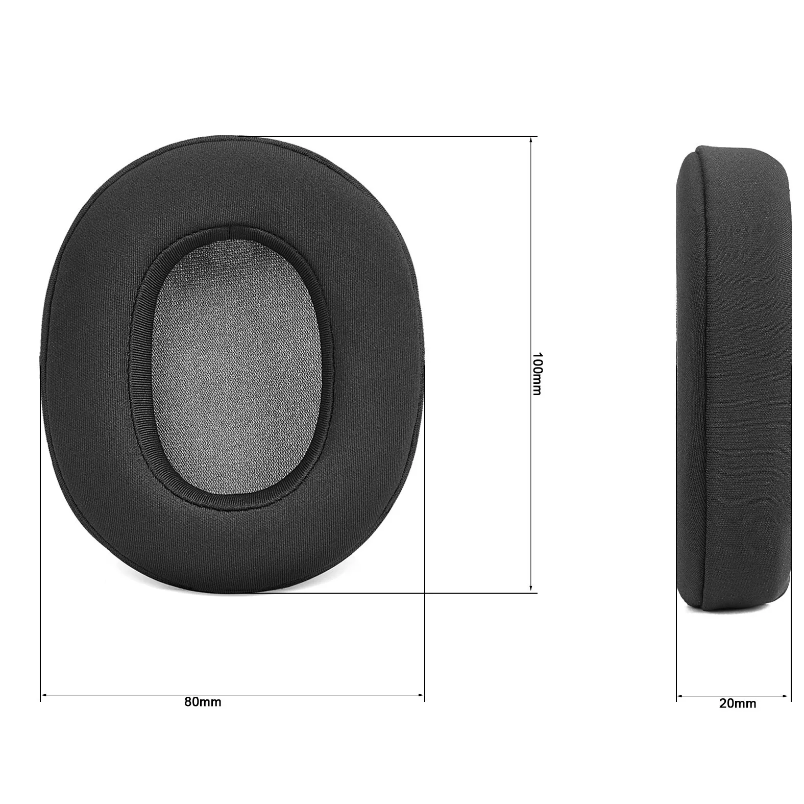 Фото Сменные тканевые амбушюры для наушников Skullcandy Hesh 3/ANC/Evo и Crusher Wireless/540, запчасти для ремонта №3