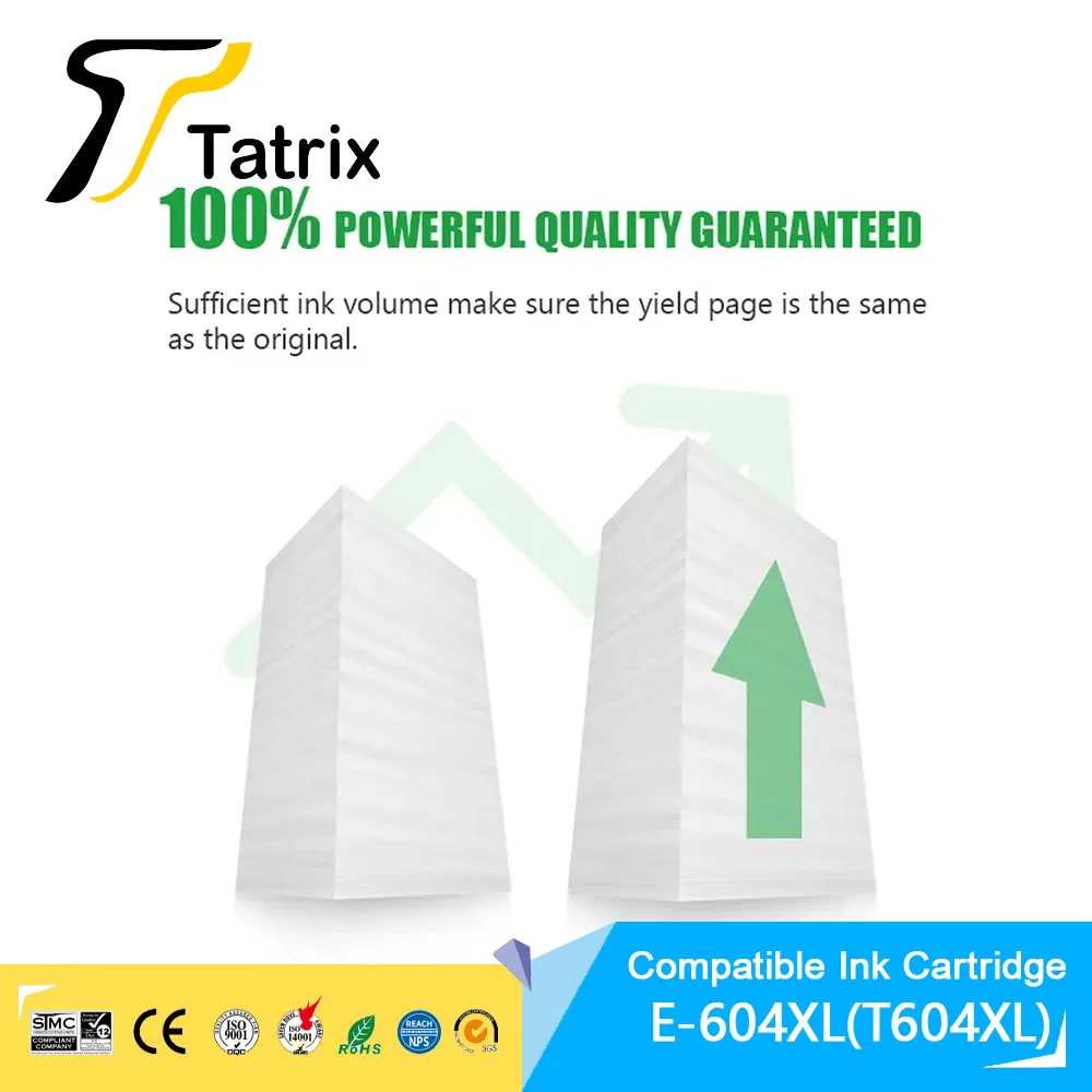 Совместимый картридж Tatrix Oceania 604XL черный
